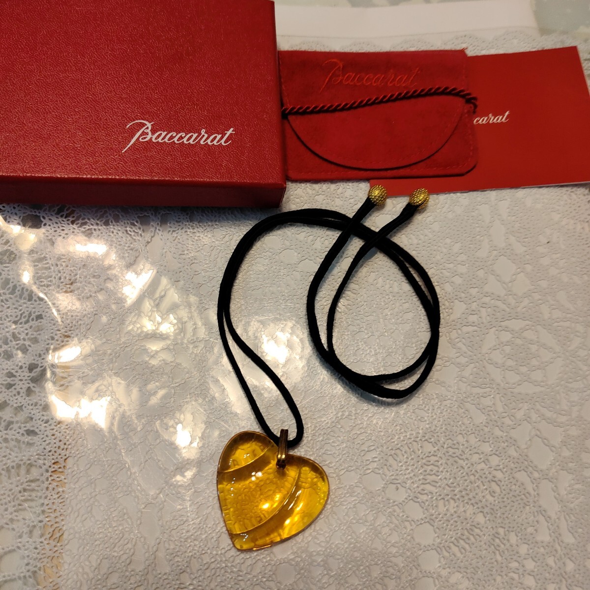 中古・古着通販】Baccarat (バカラ) ゴールドミックスクリスタルクロスチョーカー/エデンイリゼ クリア｜ブランド・古着通販  トレファク公式【TREFAC FASHION】スマホサイト
