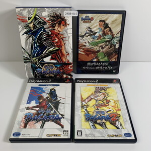 PS2 戦国BASARAダブルパック 【動作確認済】 【送料一律500円】 【即日発送】 2408-015