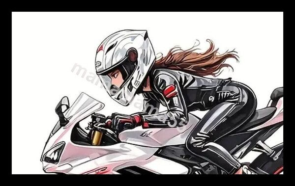 ステッカーNo.118 PC 車 バイク デカール 防水 かわいい 可愛い シール 女の子 アニメ 痛車 フルスロットル 背中ばかり見てられないよ