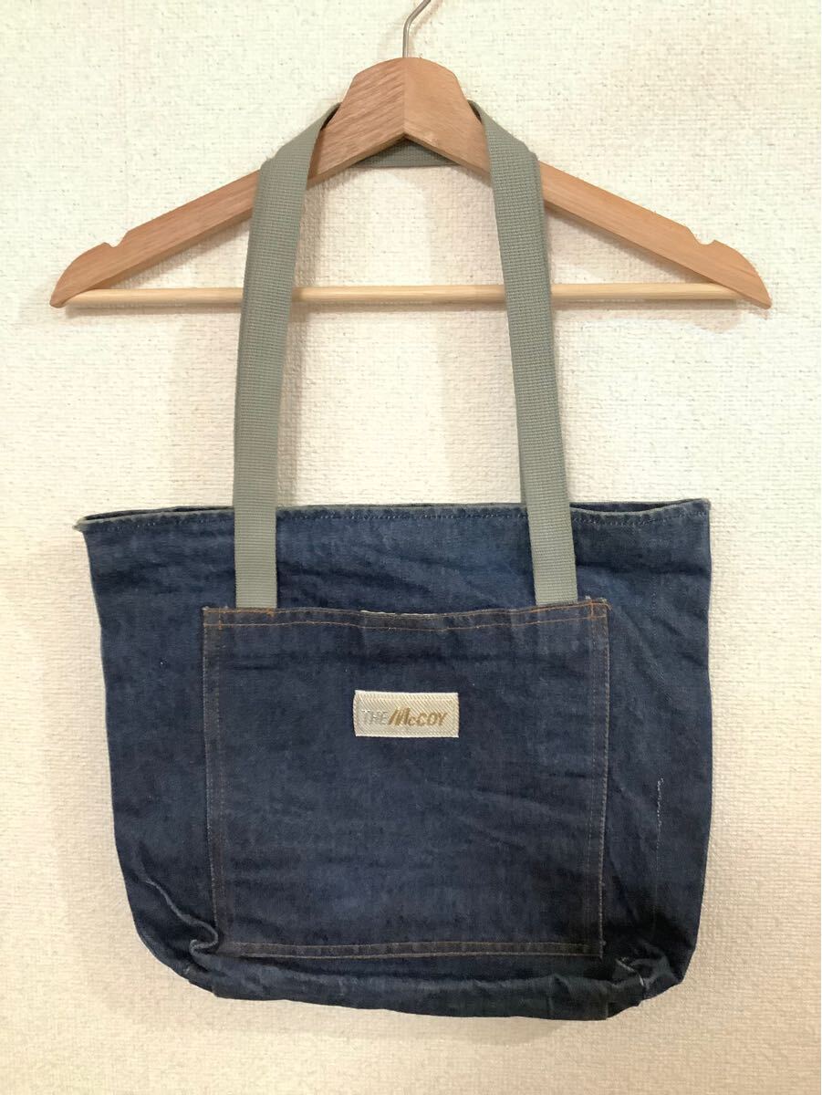 COAL TOTE (INDIGO DYED) | BAG | The Real McCoy's ONLINE STORE