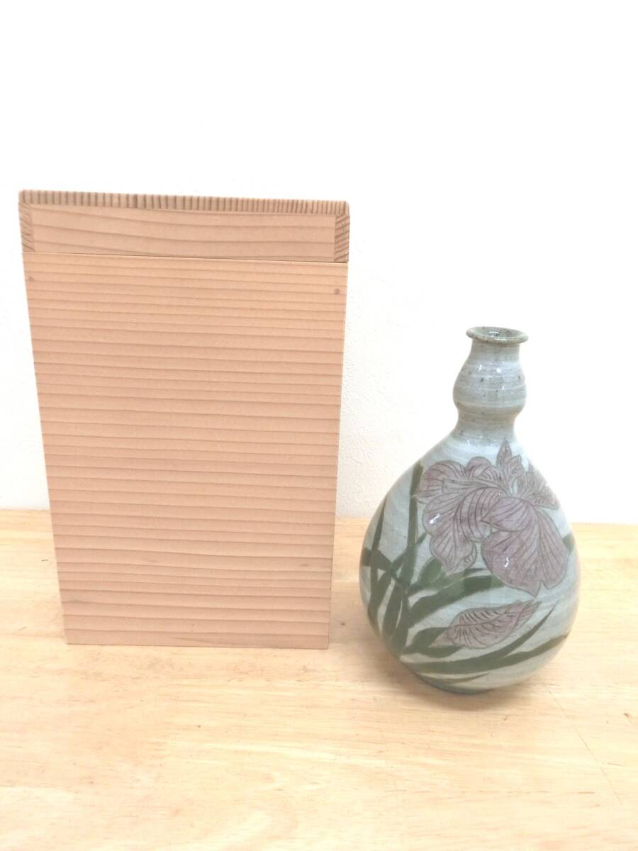 中古品/高田焼 雅女 花瓶 - メルカリ