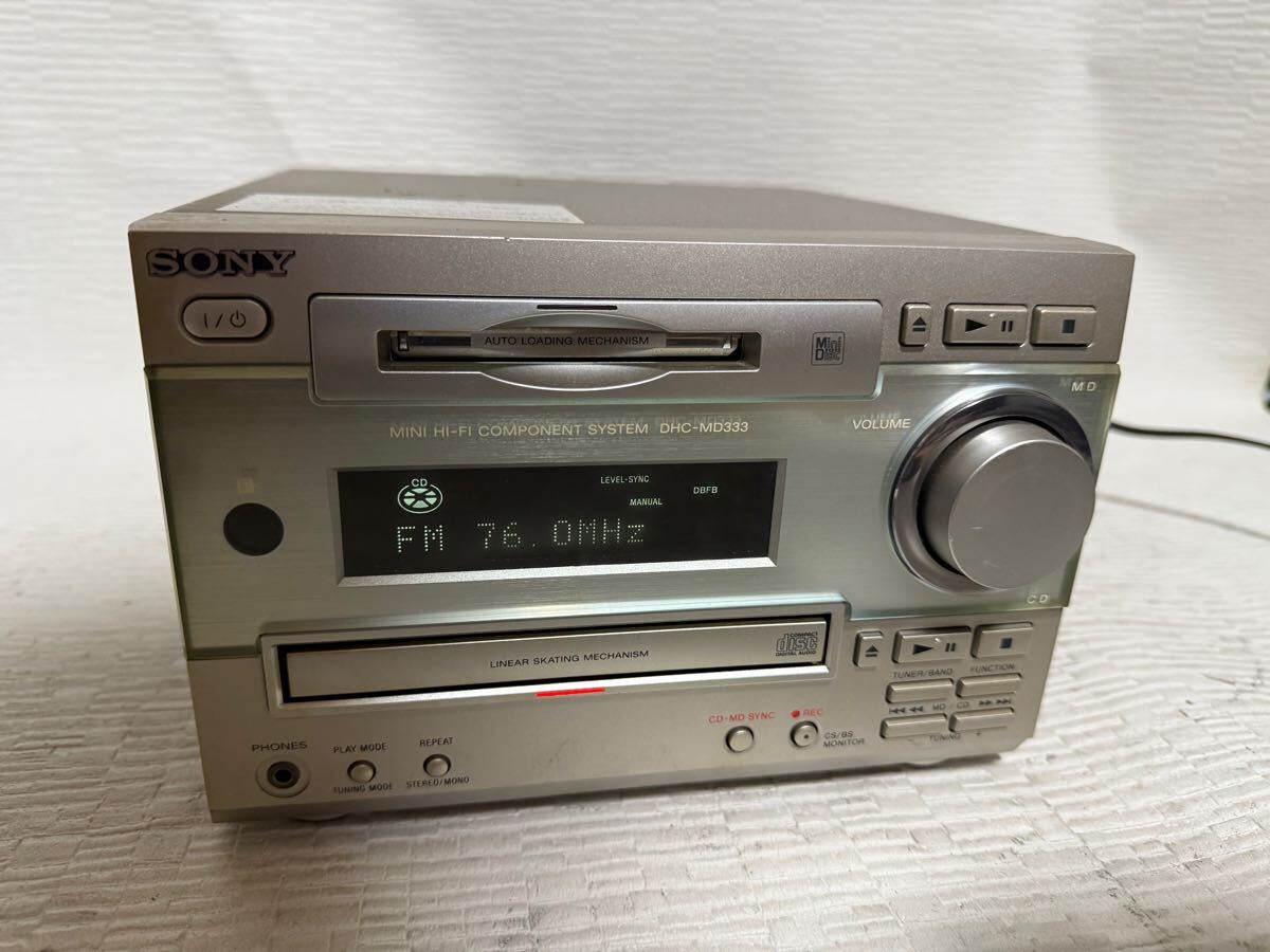 Yahoo!オークション -「sony 333」(MDコンポ) (システムコンポ Yahoo!オークション -「sony 333」(MDコンポ) (システムコンポ