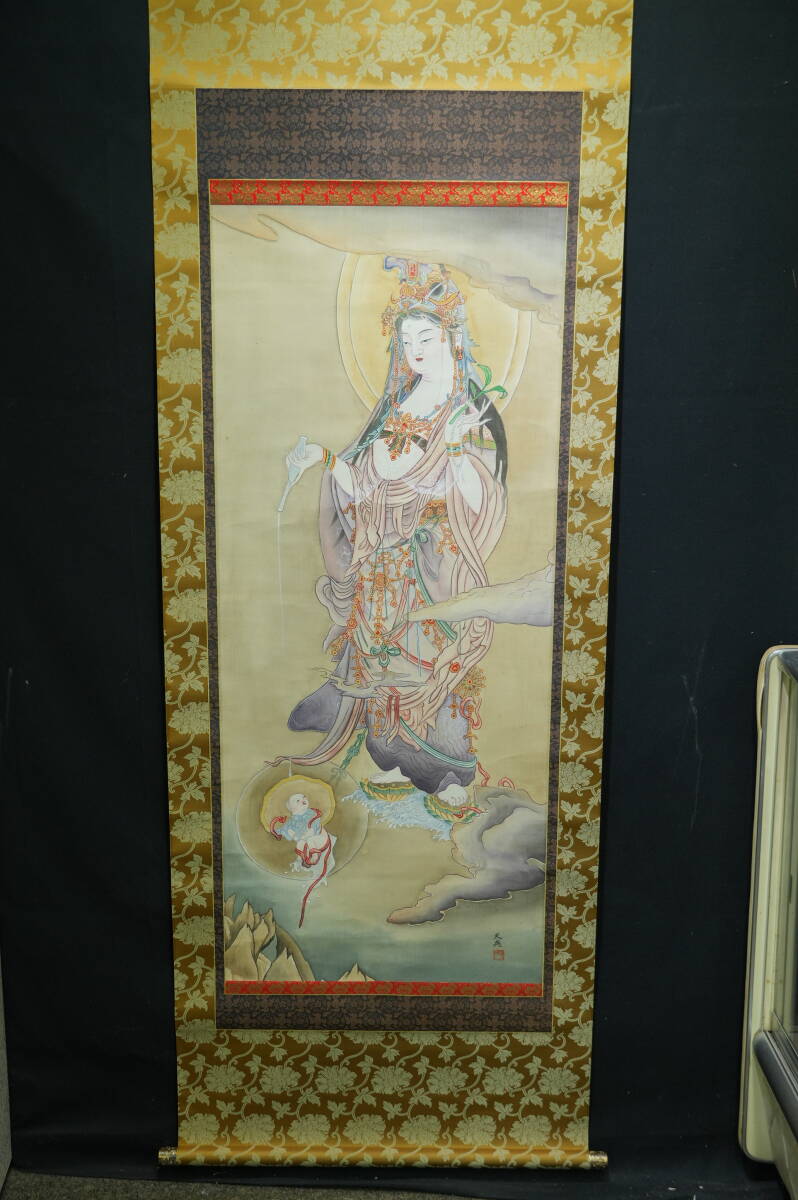 Yahoo!オークション -「慈母観音」(日本画) (絵画)の落札相場 Yahoo!オークション -「慈母観音」(日本画) (絵画)の落札相場
