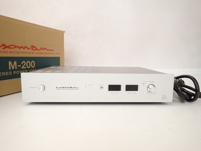 Yahoo!オークション -「luxman m-200」(LUXMAN) (一般)の落札 Yahoo!オークション -「luxman m-200」(LUXMAN) (一般)の落札