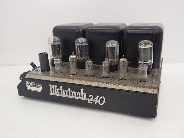 Yahoo!オークション -「mcintosh mc240」(アンプ) (オーディオ Yahoo!オークション -「mcintosh mc240」(アンプ) (オーディオ