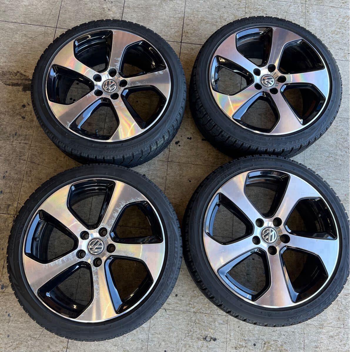 Yahoo!オークション -「ゴルフ gti 18」(タイヤ、ホイール) の Yahoo!オークション -「ゴルフ gti 18」(タイヤ、ホイール) の
