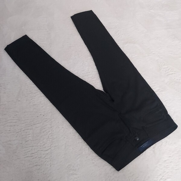 ZARA MANザラマンベーシックストレッチブラックスリムパンツW29 トルコ製