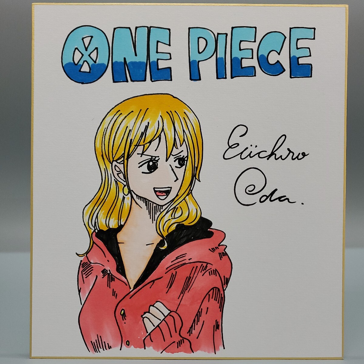 Yahoo!オークション -「ワンピース サイン 色紙」(サイン、直筆 Yahoo!オークション -「ワンピース サイン 色紙」(サイン、直筆