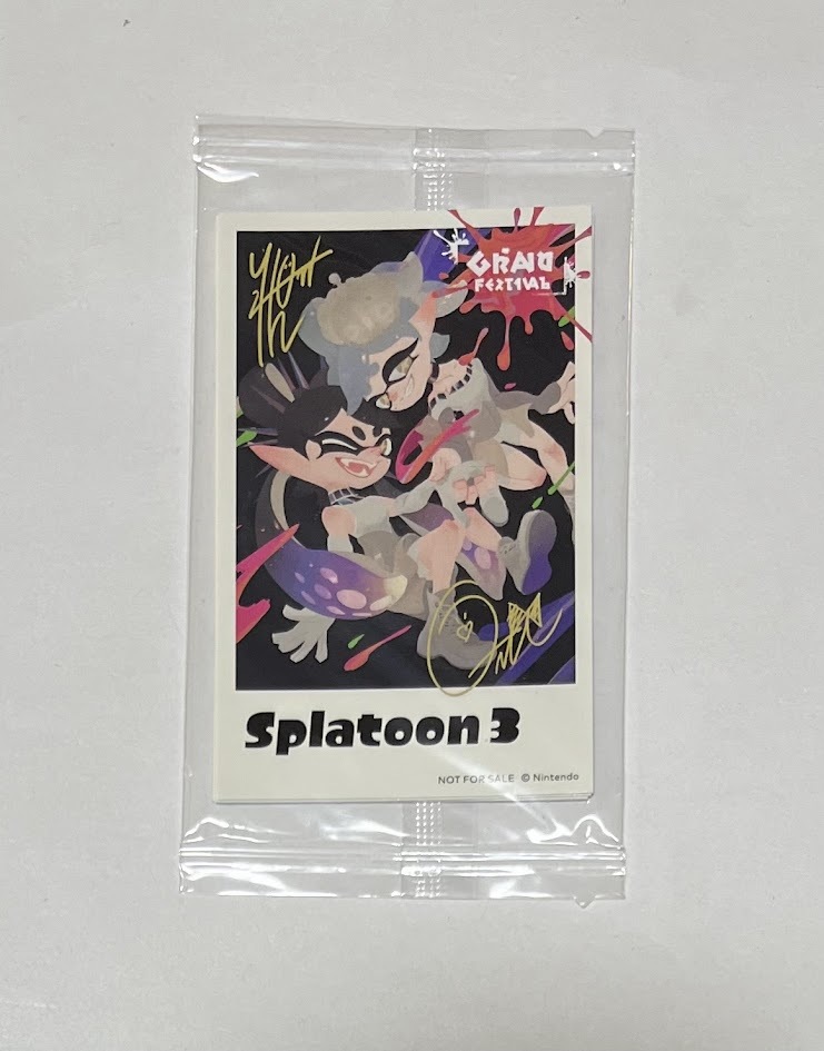 スプラトゥーン ブロマイド 新品未開封 15セット Yahoo!オークション -「スプラトゥーン3 ブロマイド」の落札相場