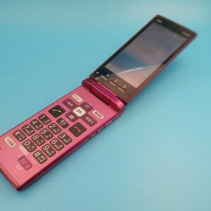 K1897 au SIMフリー 簡単ケータイ KYF38 KYOCERA 簡易確認&簡易清掃&初期化OK 判定○ 送料無料 WebにてSIMロック解除受付手続済み