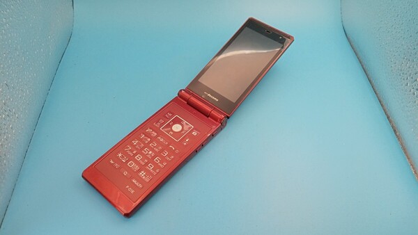 K2019 docomo FOMA F-01E FUJITSU/ 富士通 簡易動作確認&簡易清掃&初期化OK 判定○ 現状品 送料無料