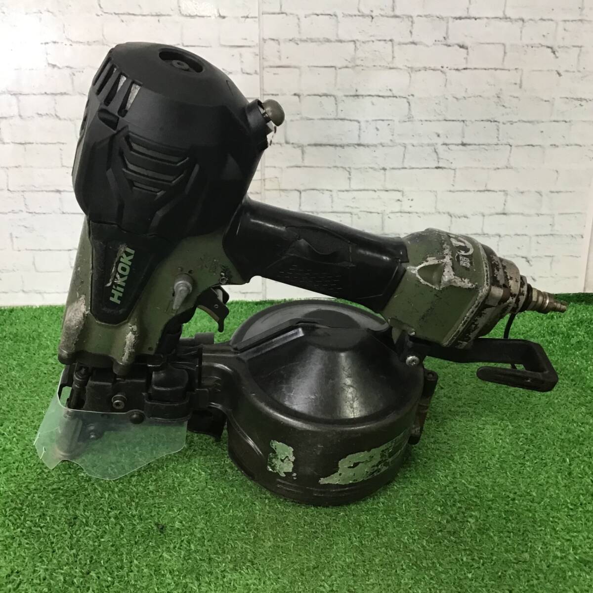 【中古品】★ハイコーキ(HIKOKI ※旧:日立工機) 高圧エア釘打ち機 NV50HR2(S)