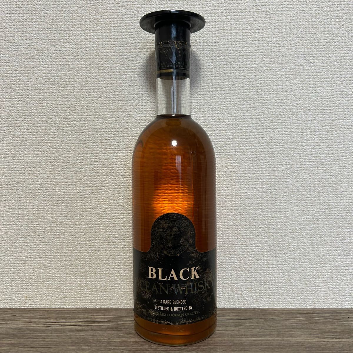 未開栓 BLACK OCEAN 三楽オーシャン メルシャン 720ml 40度