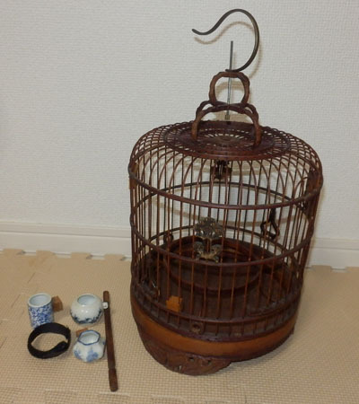 Yahoo!オークション -「鳥かご」(木工、竹工芸) (工芸品)の落札