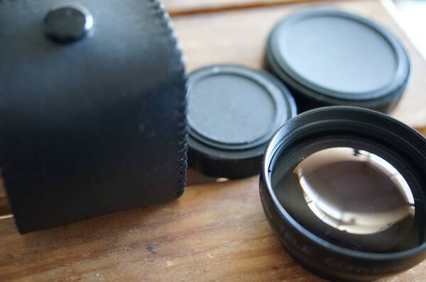 Kenko KPT-15 Tele Conversion Lens 1.5倍 37mm径(フィルター枠49mm径) 美品 純正ケース付