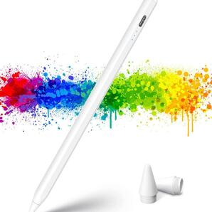 【2024新登場 超急速充電 iPadペン】タッチペン iPad スタイラスペン iPad ペンシル 傾き感知/磁気吸着/誤作動防止