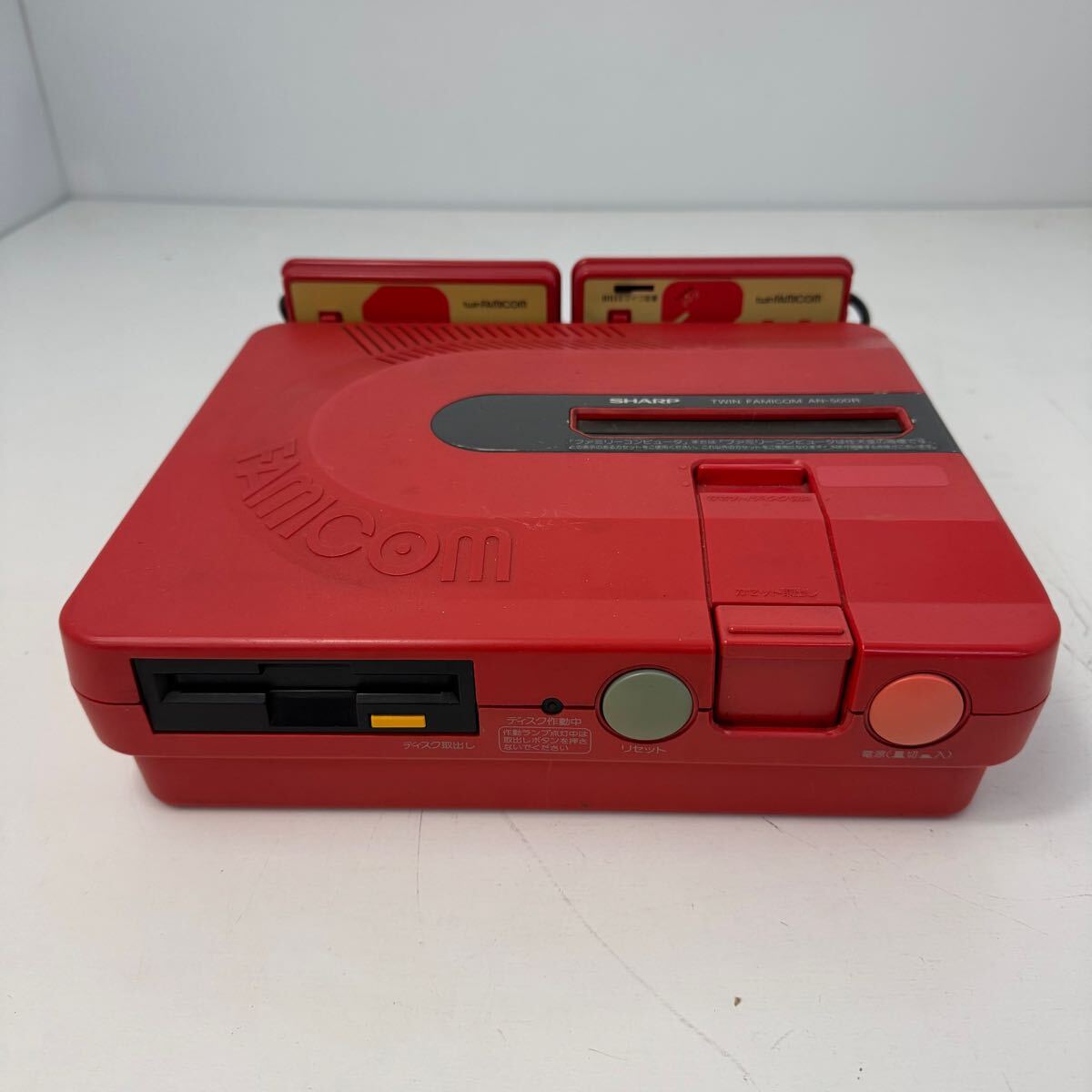 G289】SHARPシャープtwinFAMICOM ツインファミコンAN-500R G289】SHARPシャープtwinFAMICOM ツインファミコンAN-500R