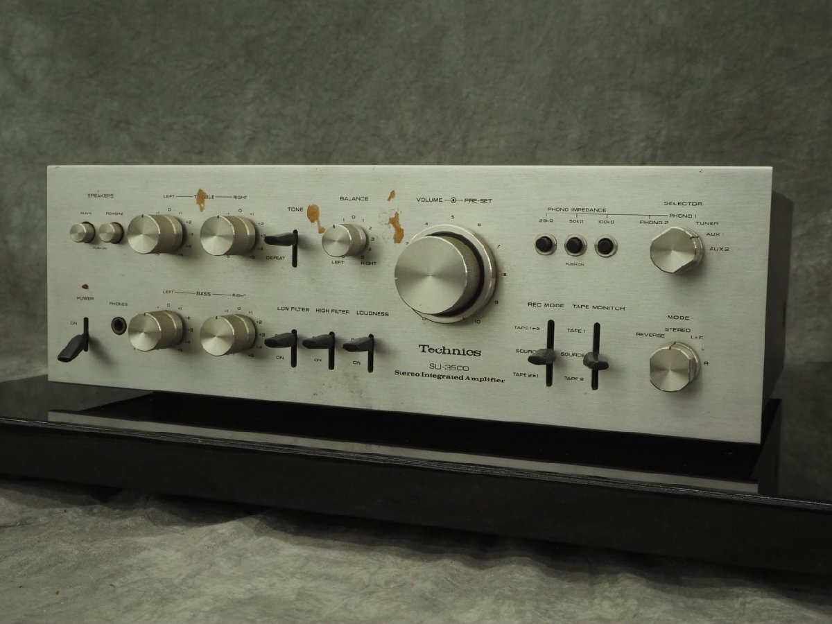 Yahoo!オークション -「(technics テクニクス) 3500」(アンプ Yahoo!オークション -「(technics テクニクス) 3500」(アンプ