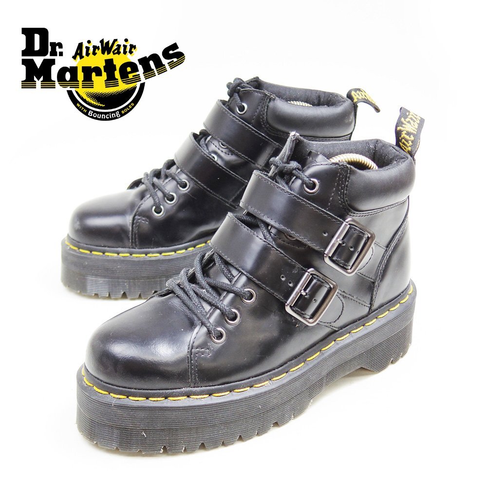 Yahoo!オークション -「dr.martens ベルトブーツ」の落札相場