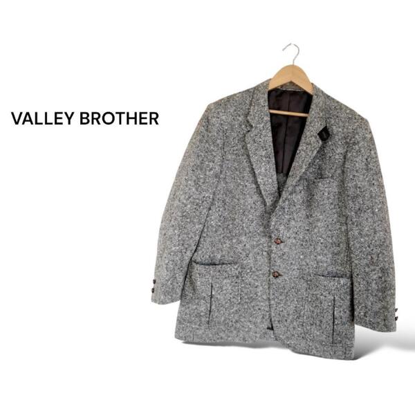 洋服の青山 VALLEY BROTHER テーラードジャケット【M相当】毛混