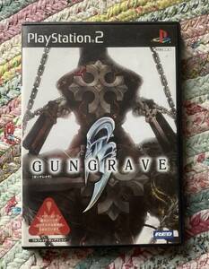 ★ PS2 GUNGRAVE ガングレイブ 説明書無し★