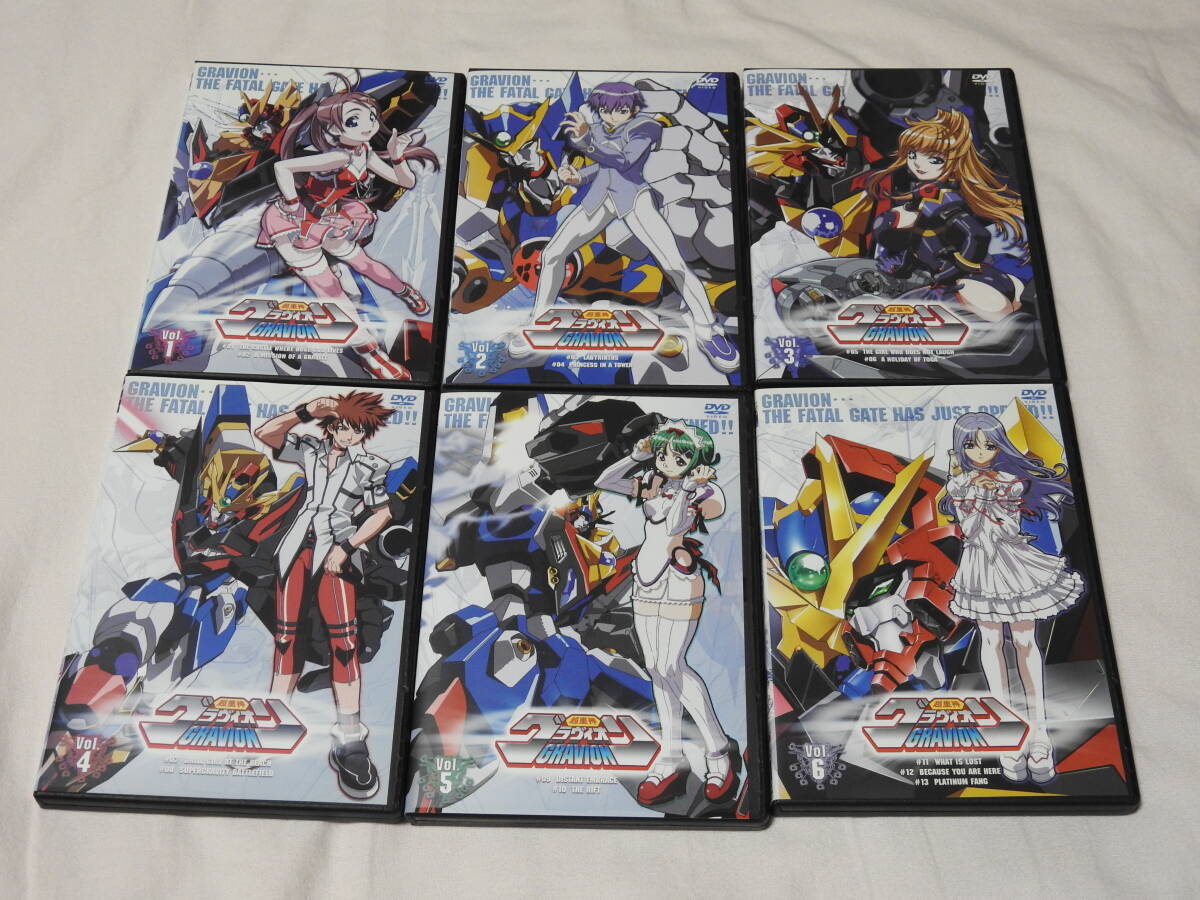 超重神グラヴィオン DVD 6巻セット フィギュア付き限定版 未開封 2025年最新】Yahoo!オークション -グラヴィオンdvdの中古品