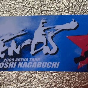 ★長渕剛★フレンドライブツワー2009アリーナツワーステッカー★ブルー★約20㎝×5.5㎝★新品未使用です★よろしくお願い申し上げます。