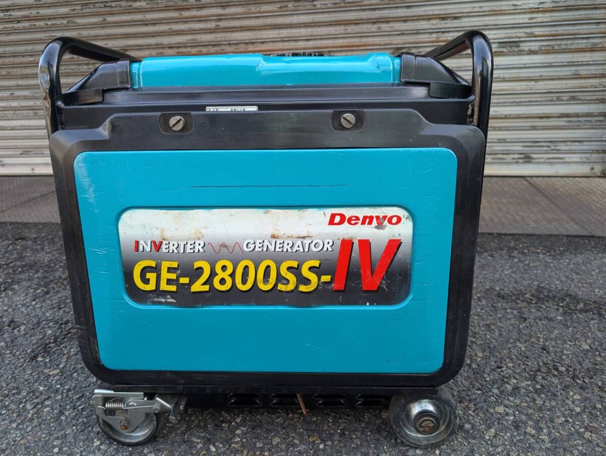 D702141】ディーゼル発電機 DENYO デンヨー DA-2400SS III【始動 D702141】ディーゼル発電機 DENYO デンヨー DA-2400SS III【始動