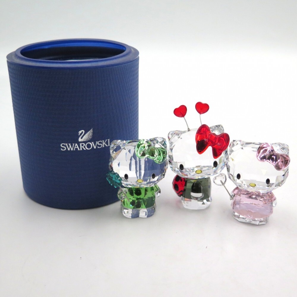 SWAROVSKI - 箱付き美品 スワロフスキー ハローキティ てんとう