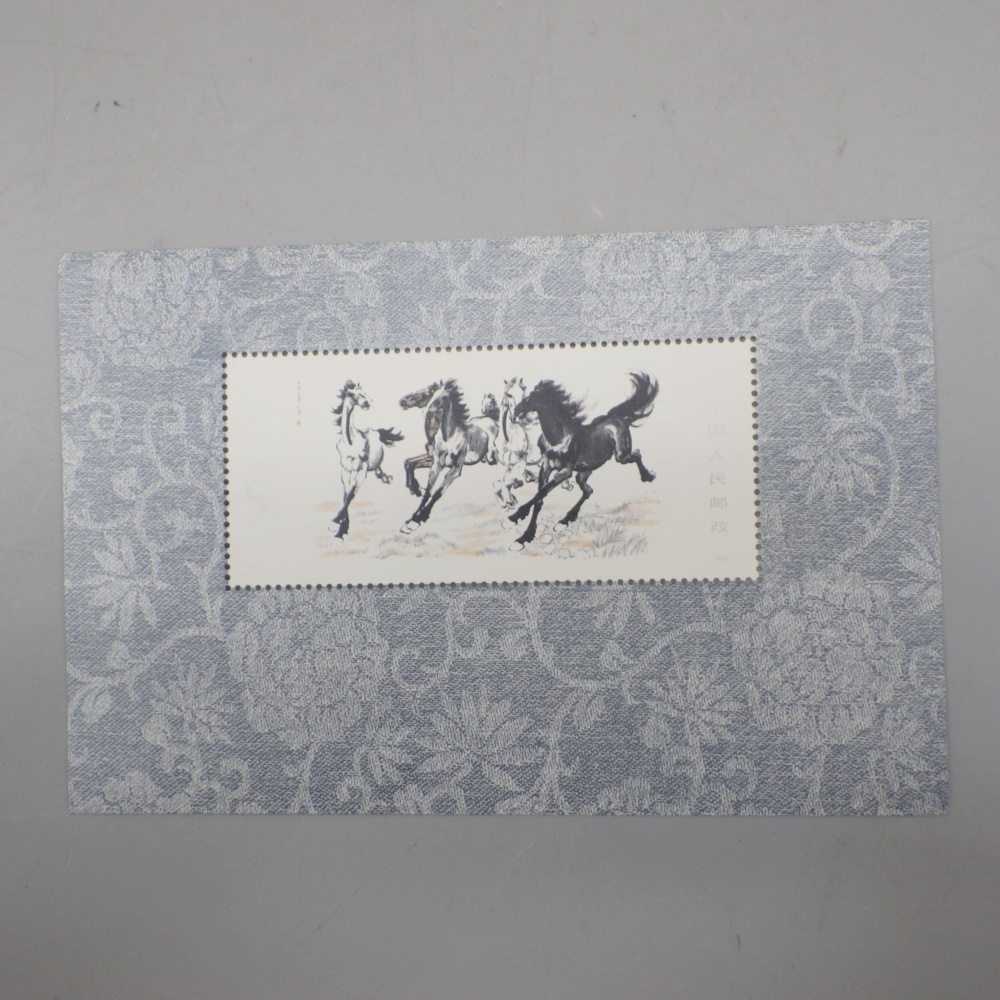 中国絵　奔馬図　銘有り Yahoo!オークション -「徐悲鴻 奔馬」の落札相場・落札価格