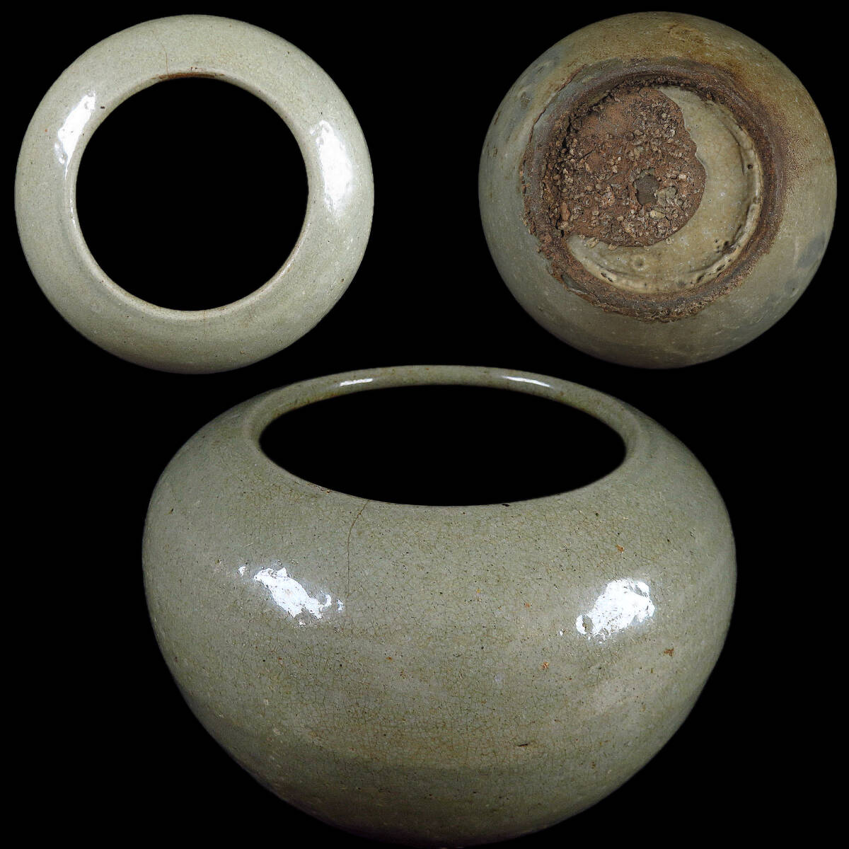 高麗青磁 水差し 古美術品 骨董品