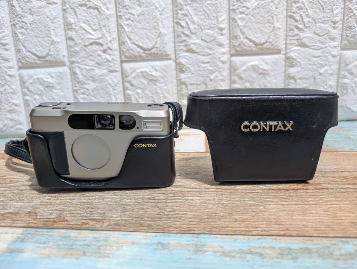 CONTAX TIX フィルムカメラ 中古 コムサデモードのケース