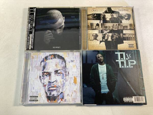 【W9634】T.I. CD アルバム 4枚セット●T.I. vs. T.I.P.●Paper Trail●No Mercy●Paperwork
