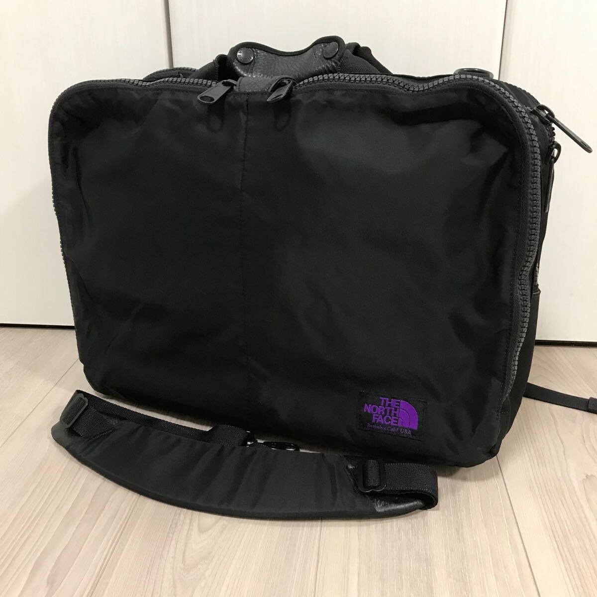 Yahoo!オークション -「north Face purple label 3way bag」の