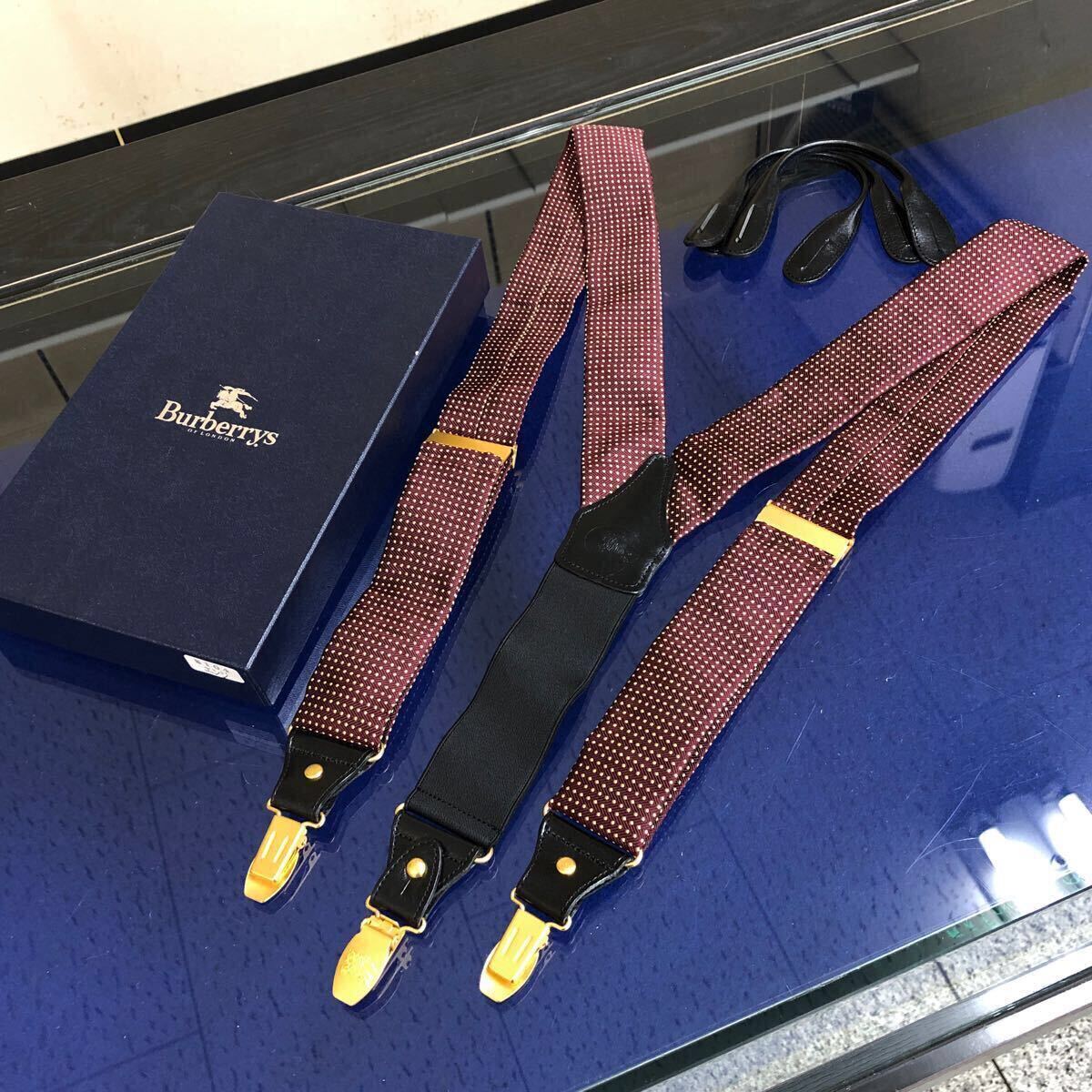 【関税込み】Burberry ベルト & サスペンダー Yahoo!オークション -「バーバリーサスペンダー(」の落札相場