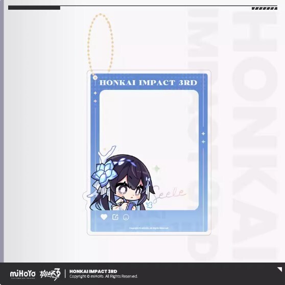 崩壊3rd 特典品 アクリルキーホルダー 死生の律者 ゼーレ