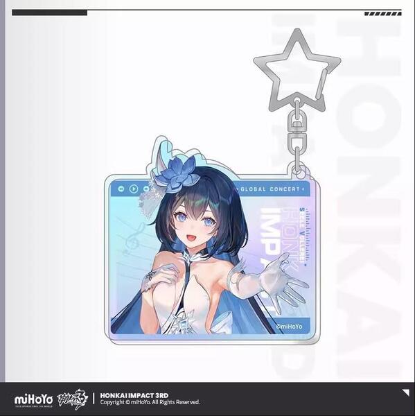 崩壊3rd 林海綺律シリーズ アクリルキーホルダー ゼーレ①