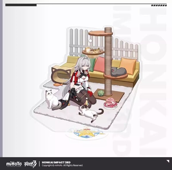 崩壊3rd 聖痕シリーズ アクリルスタンド ヘリア 戯れ