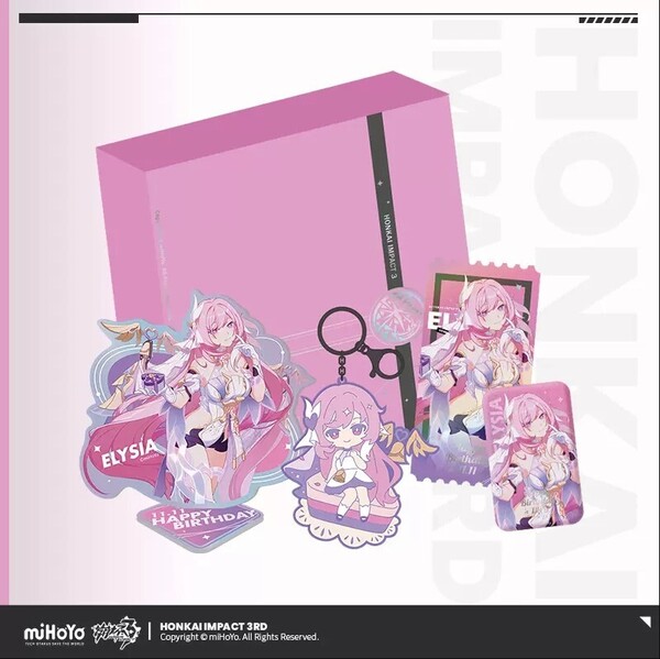 【終売品】崩壊3rd 2022 誕生日 ギフトパック 無瑕の人 エリシア