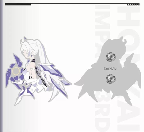 崩壊3rd ピンバッジ 時の追光者 キアナ