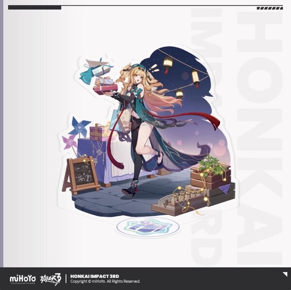崩壊3rd 聖痕シリーズ アクリルスタンド お出かけ 松雀