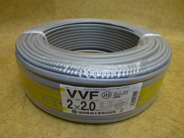 2025年最新】Yahoo!オークション -vvfケーブル100mの中古品 2025年最新】Yahoo!オークション -vvfケーブル100mの中古品