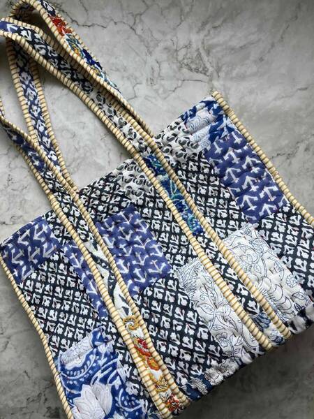カンタキルト ハンドメイド トートバッグ #B22