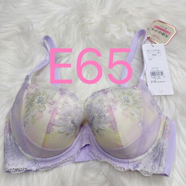 トリンプ レッドレーベル バイ 0102 ブラジャー パープル E65