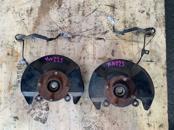 kei hn22s works フロント ナックル 左右 ABSセンサー