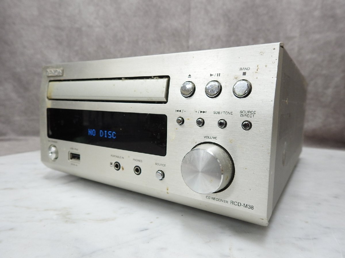 Yahoo!オークション -「denon rcd-m38」の落札相場・落札価格 Yahoo!オークション -「denon rcd-m38」の落札相場・落札価格