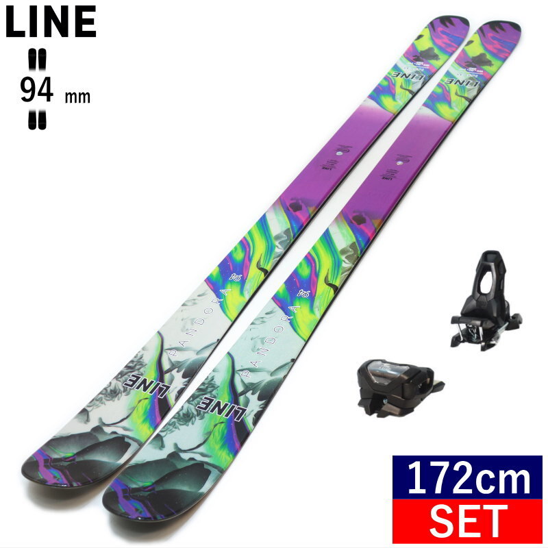 LINE(ライン) OUTLINE スキー板 186cm フリーライド パウダー LINE(ライン) OUTLINE スキー板 186cm フリーライド パウダー