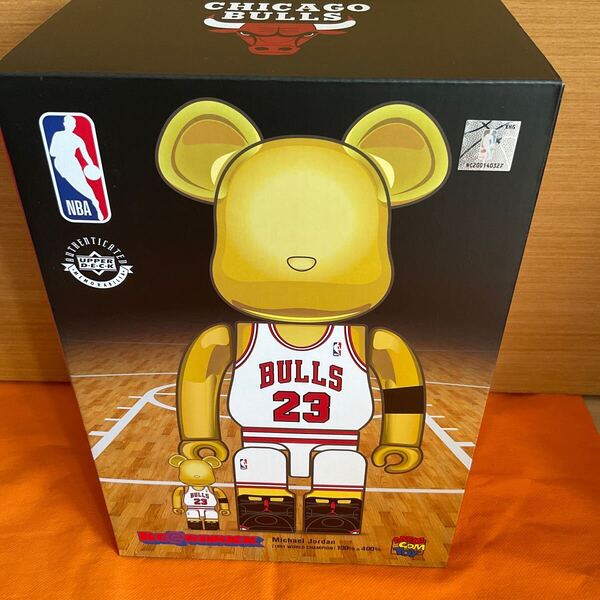 新品 未開封 BE@RBRICK Michael Jordan 1991 WORLD CHAMPION 100% & 400% マイケルジョーダン ベアブリック メディコムトイ