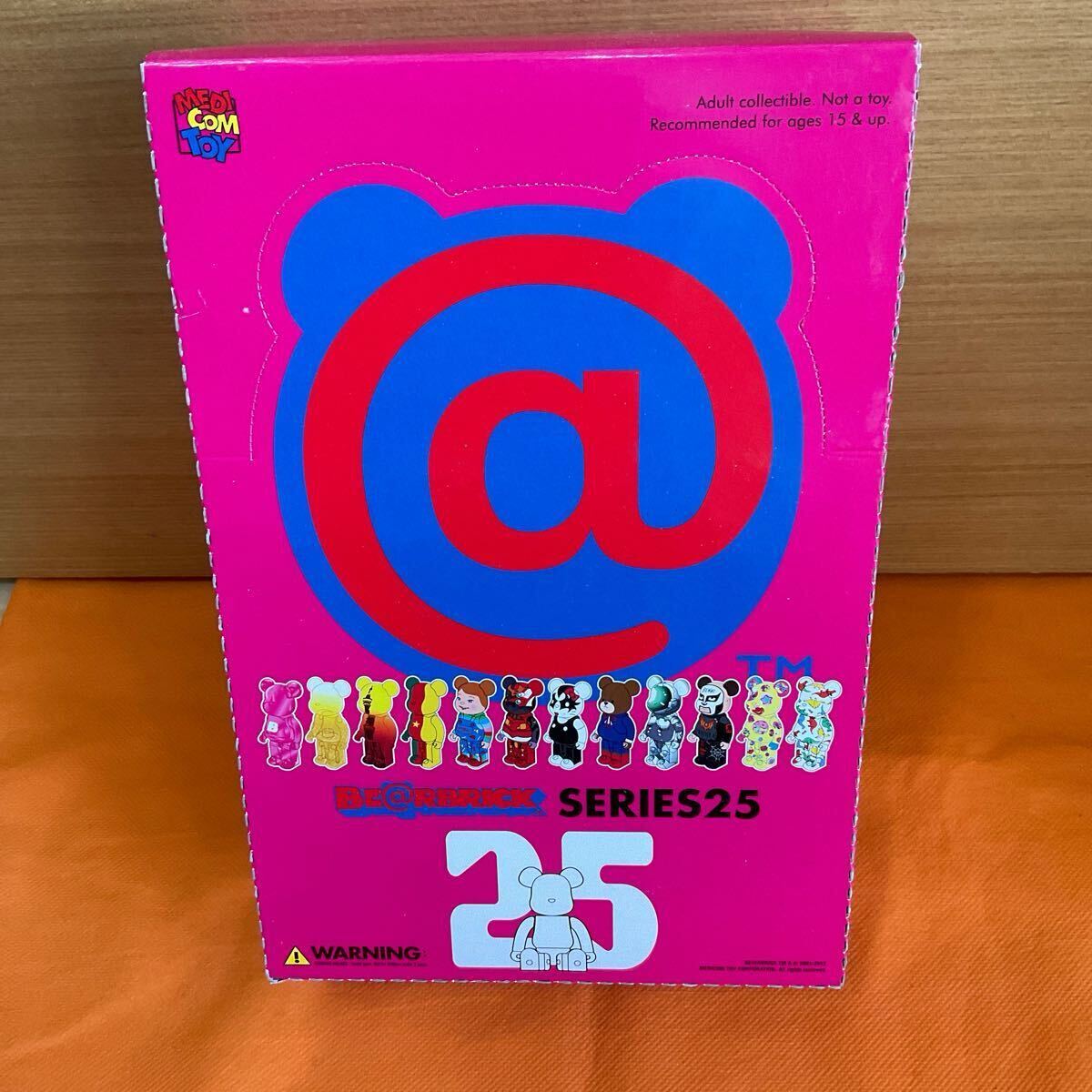 ベアブリックBE@RBRICK メディコムトイシリーズ25 1BOX未開封