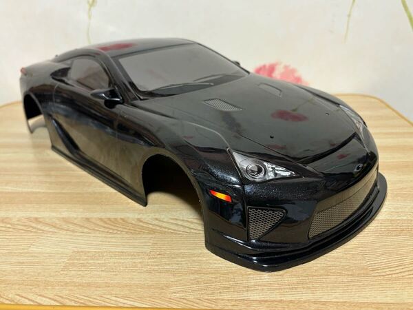 送料無料 1/10 レクサス LFA パールブラック スーパーカー 未走行 ラジコンボディ LEXUS BLACK PEARL ドリフト DRIFT
